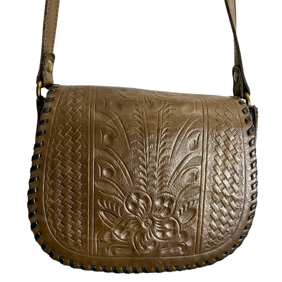 Patricia Nash Bags Patricia Nash Salerno Leather Floral Embossed